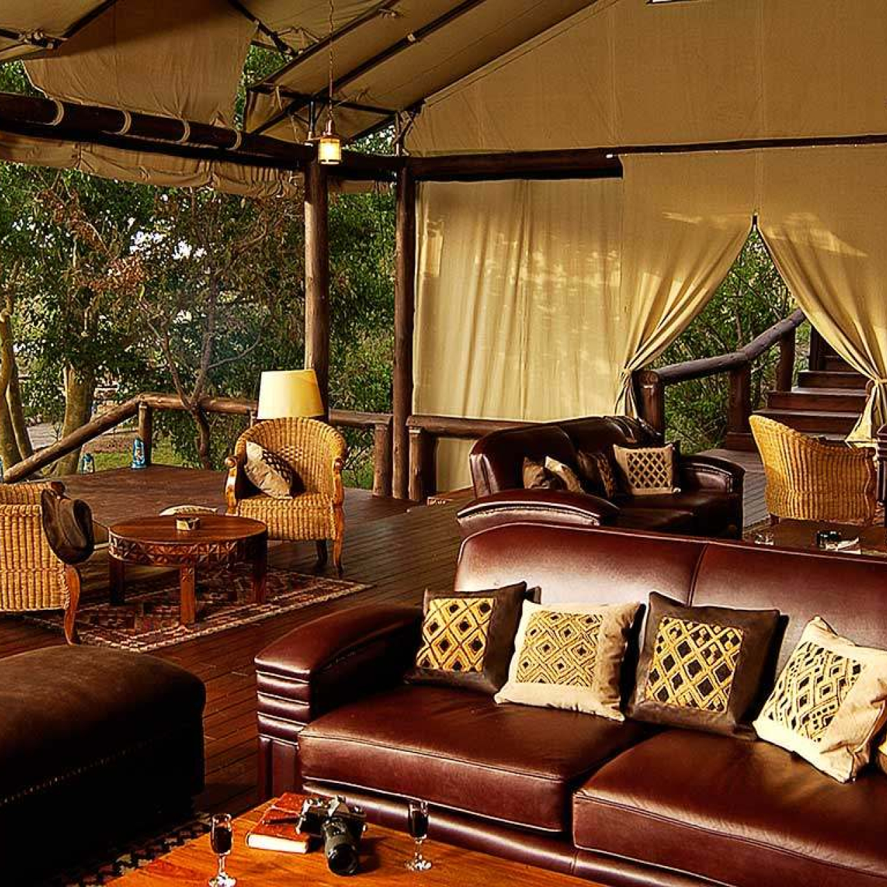 GALLERY Elewana Serengeti Migration Camp lounge