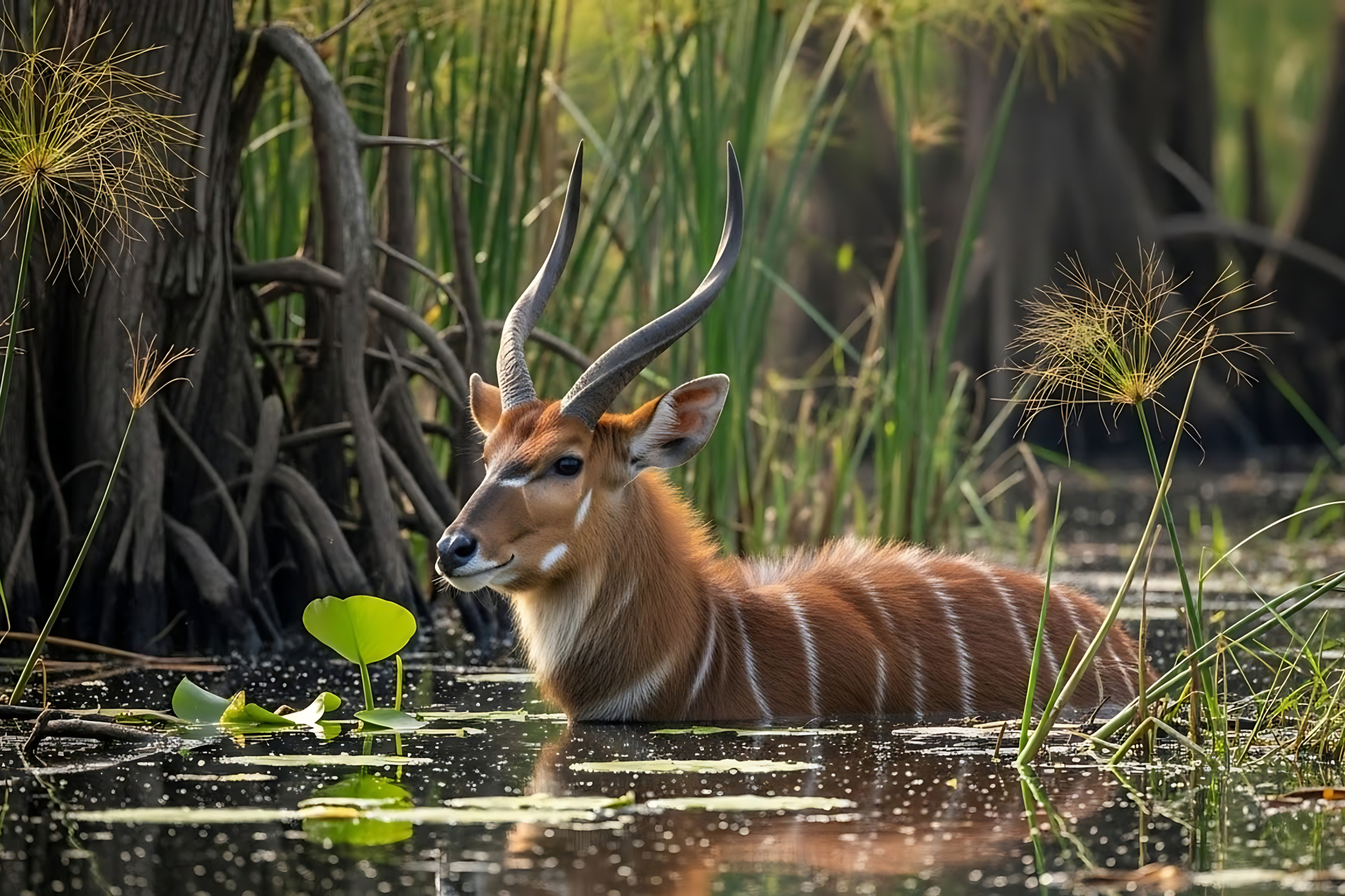 Okavango Panhandle and Tsodilo Hills, Botswana