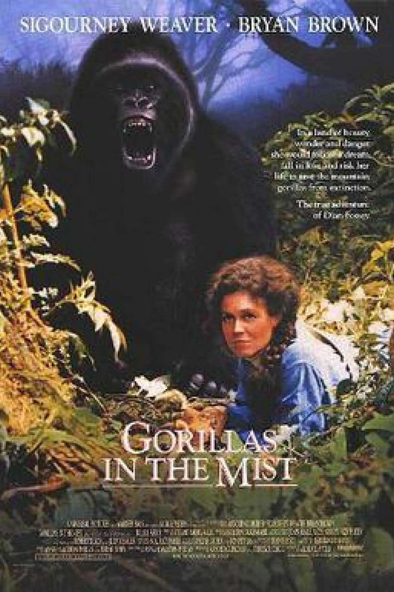 Gorillas In The Mist Universal Pictures Warner Bros 1988 Universal City Studios Inc and Warner Bros Inc