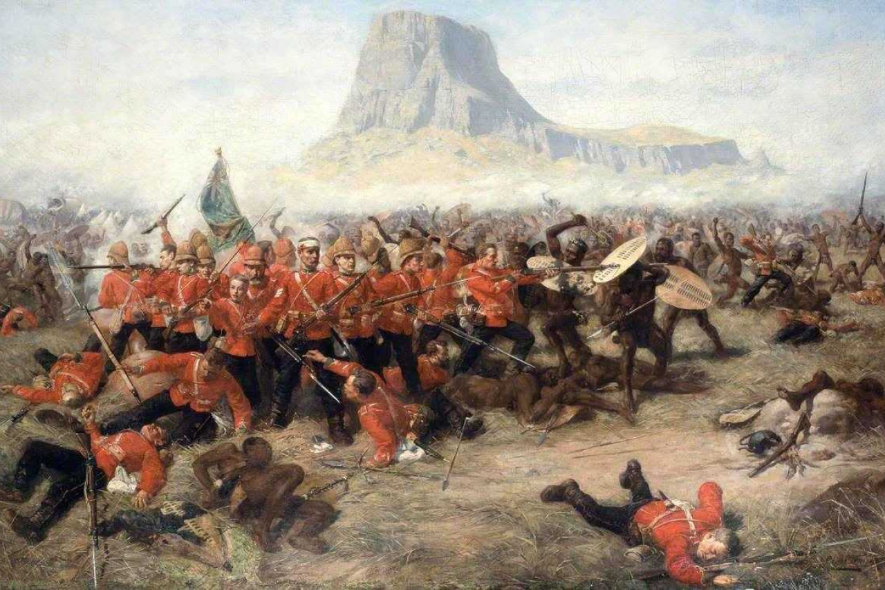 The Last Stand at Isandlwana by Charles Edwin Fripp