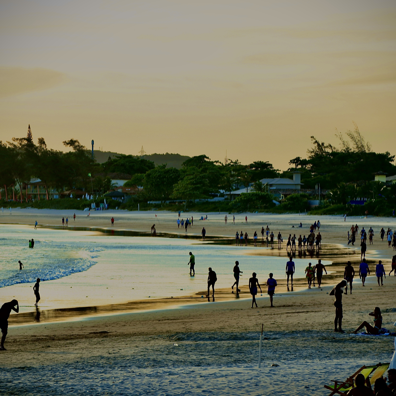 Silhouette of people at the beach during sunset 2026 03 17 00 00 56 utc
