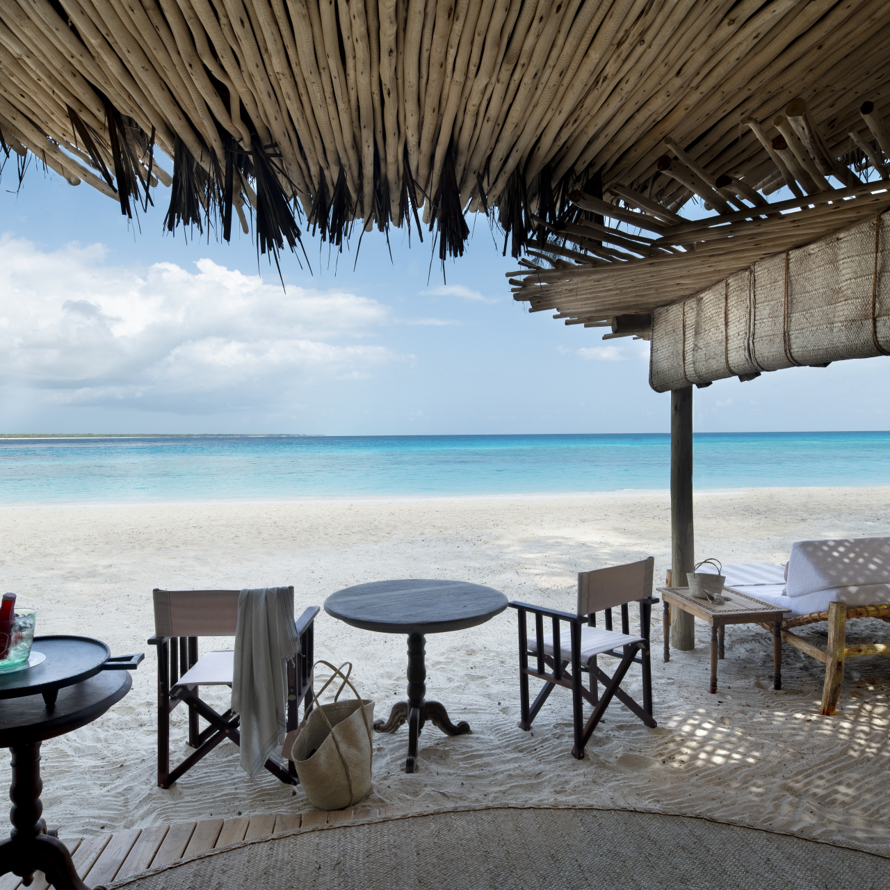 Beyond Zanzibar Mnemba Island beach banda 6