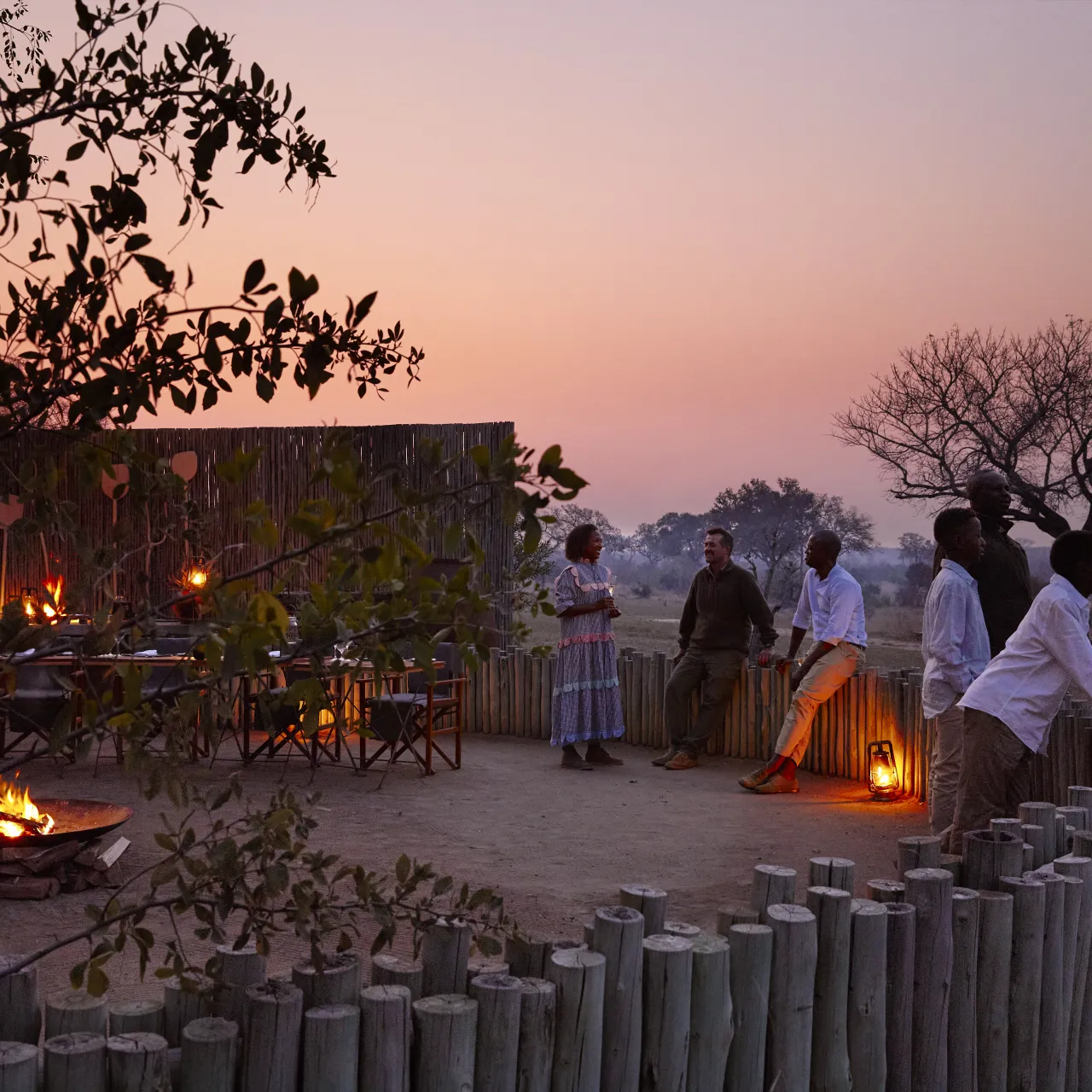 Copy of Singita Castleton Boma Dinner