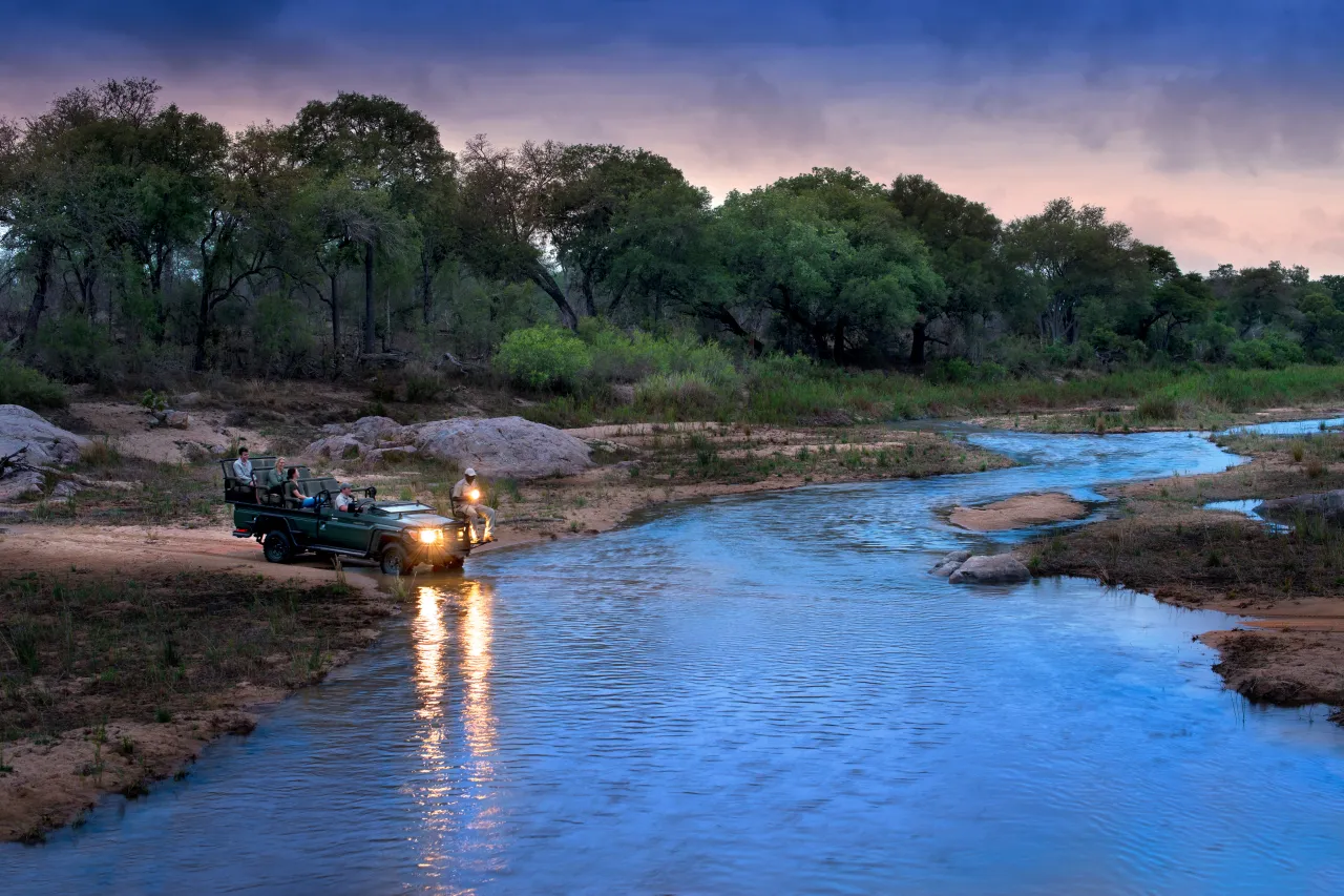 Night drives at and Beyond Tengile River Lodge High Resolution Width5000px