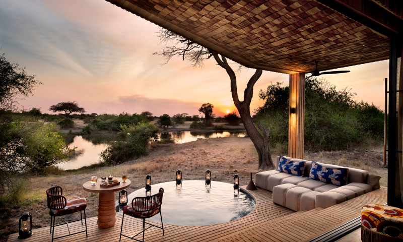Beyond Tanzania Grumeti Serengeti River Lodge Room Suite deck and plunge pool 1 High Resolution Width5000px