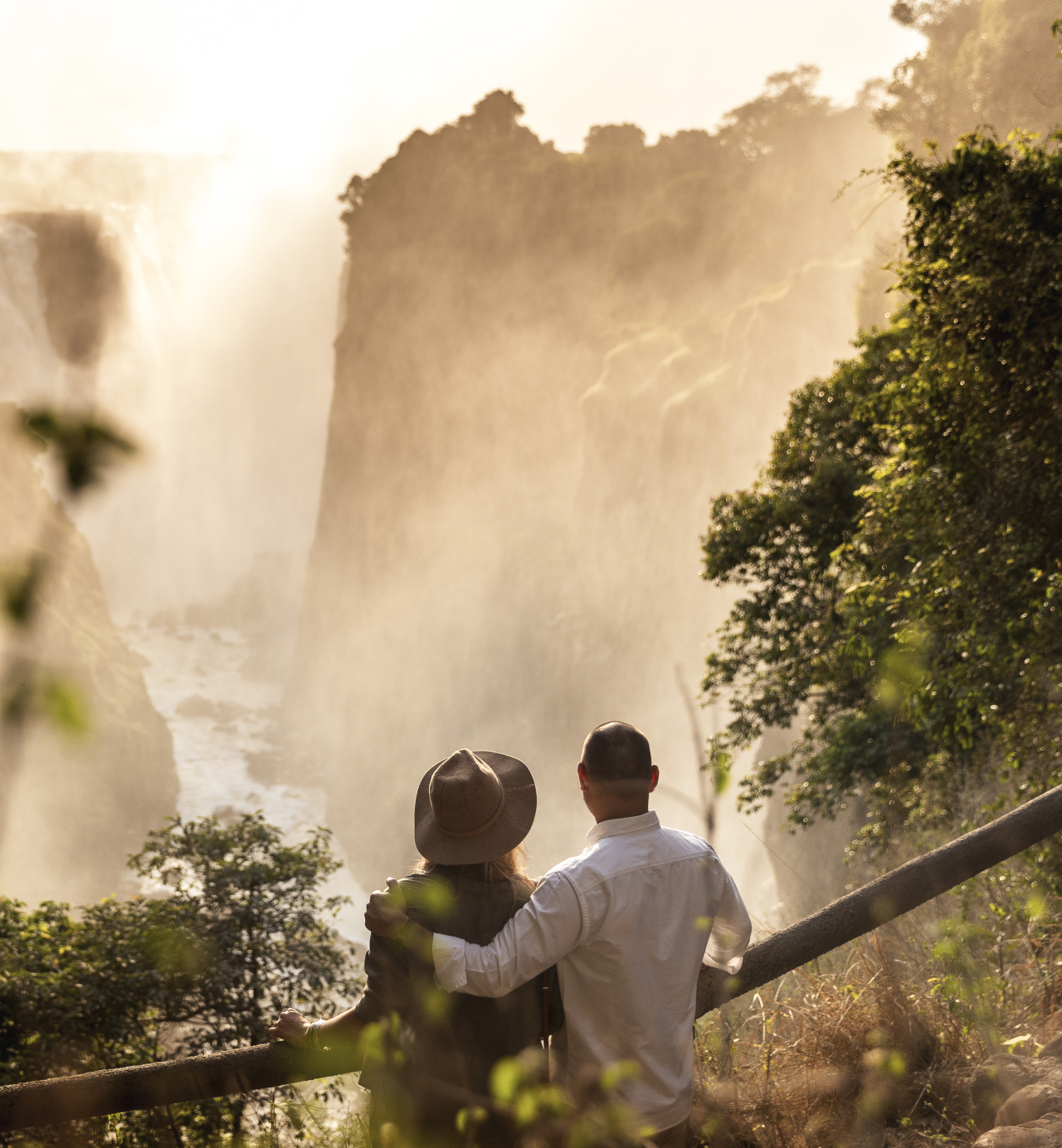 Edge of the falls: Livingstone Island