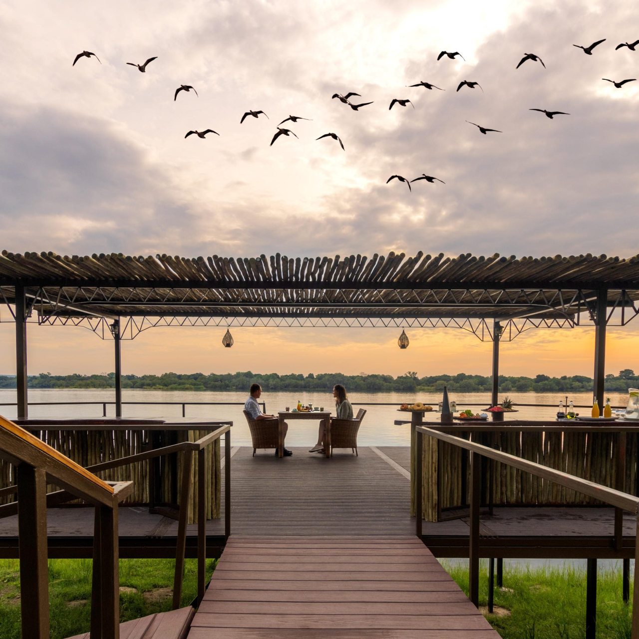 GALLERY Old Drift Lodge Romantic Dinner Jetty